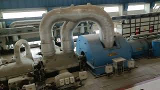 Steam TerbineGeneratorExciterNTPC thermal Power plant [upl. by Close]