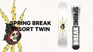 Spring Break Snowboards  2025 Resort Twin [upl. by Yenahc]