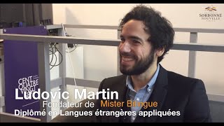 Ludovic Martin diplômé en Langues étrangères appliquées [upl. by Adnyleb]