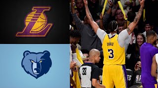 Lakers vs Grizzlies  Lakers GametimeTV  Lakers Team Highlights  Game 6 20222023 NBA Playoffs [upl. by Awjan]