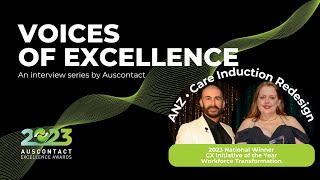 Voices of Excellence ANZs Cat Peacock and Ben Toomey [upl. by Maze]