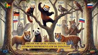 Faits magiques l´ia creait un animal symbole representatif de chaque viralvideo animals video [upl. by Hurd951]