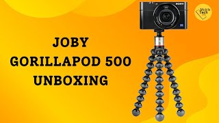 JOBY GorillaPod 500 Unboxing [upl. by Annaesor]