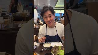 hole in the wall restaurant in korea 🇰🇷 bossam armystew korea koreanfood mukbang seoul [upl. by Cloots393]