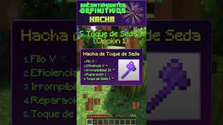 Hacha Perfecta  Minecraft Java amp Bedrock  minecraft gaming minecraftshorts [upl. by Sells]