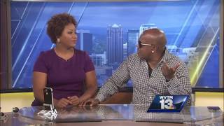 Comedian Earthquake in studio with Eunice Elliott [upl. by Feinstein162]