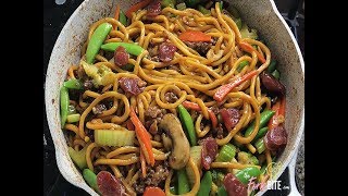 Mongolian Beef Panda Express Chow Mein Recipe [upl. by Chao]