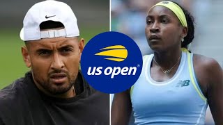 Nick Kyrgios offers to coach Coco Gauff after US Open woe  Tennis News [upl. by Sathrum]