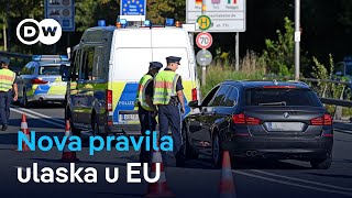 Nova pravila za ulazak u EU i strožije mjere sigurnosti u Njemačkoj [upl. by Highams]