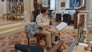 Corbetta  Chaconne 1639 live baroque guitar performance by Richard MacKenzie  Radio3Video spot [upl. by Ecitsuj201]