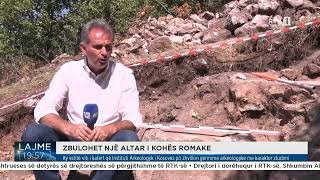 Zbulohet një altar romak në Kalanë e Vuçakut në Drenas [upl. by Yenal108]