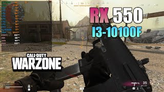 RX 550  Warzone Season 5 ft I310100F 2021 [upl. by Aivil426]