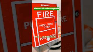 Siemens Fire Alarm Pull Station youtube electrical firealarm fire firesafety knxtraining [upl. by Nylynnej]