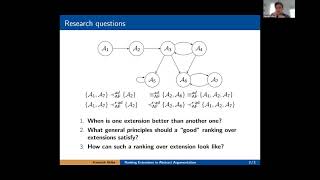 KR 2021 DC Lightning Talk Ranking Extensions in Abstract Argumentation [upl. by Colbye]