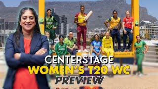 Centerstage Womens T20 WC Preview ft Lisa Sthalekar amp Melinda Farrell [upl. by Bara]