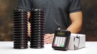 Pagertec  Smart stack coaster paging system [upl. by Pangaro]