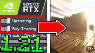 How To Enable RTX Shaders In Minecraft Bedrock 121 minecraft minecraft [upl. by Elvie]