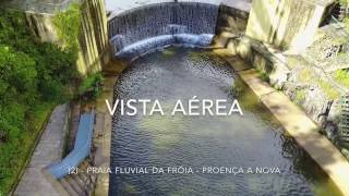 Vista Aérea  2 Praia Fluvial da Fróia  Proença a Nova [upl. by Eimia]