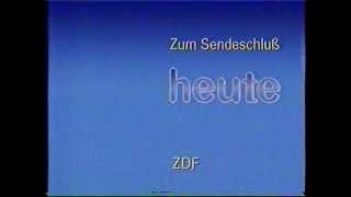 ZDF Heute Siegfried Andrich 25011990 Orkan Daria [upl. by Bywoods]