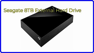 REVIEW 2024 Seagate 8TB External Hard Drive ESSENTIAL details [upl. by Kamal]