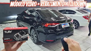 Toyota Corolla Xei 2023 Módulo Vidro  Rebatimento  TiltDown [upl. by Mauceri]