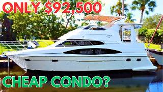 92500 YachtHome Affordable Motor Yacht  41’ Carver 396 AFT Cabin  Harbor Pilot Yacht Tours [upl. by Hsirrehc]