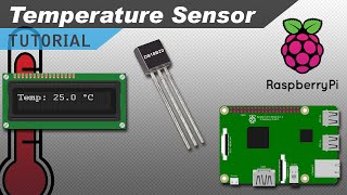 Raspberry Pi DS18B20 Temperature Sensor Tutorial [upl. by Yvan]