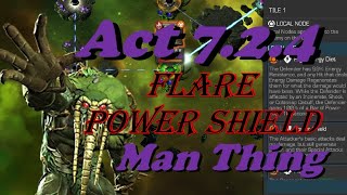 Act 724 Man Thing Boss Guide  Marvel Contest of Champions [upl. by Ak638]