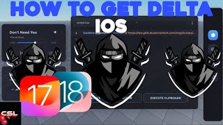 How to Get Roblox Executor Delta on iOS Using Aurora Signer  Updated V642 [upl. by Izabel707]