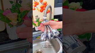 360° Rotatable Kitchen Sink Tap shorts kitchensink watertap faucet products gadgets explore [upl. by Garlen945]