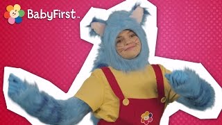 BabyFirst Canciones infantiles Para Niños – Mis 10 dedos con la Gatita Mitten [upl. by Yffat18]