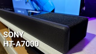 Barra de Sonido Sony HT A7000 [upl. by Weinhardt149]