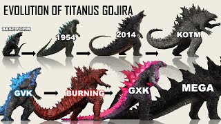 All Evolutionary Stages Of MonsterVerse Godzilla  8 Forms EXPLAINED [upl. by Eliga]