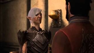 Dragon Age 2  Romance between Fenris and male Hawke  Hot scene [upl. by Adaven547]