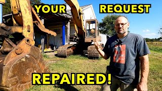 Fixing The Most Requested Repair On The Excavator Case 170B [upl. by Phaedra]