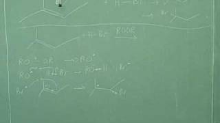 Alkenes addition of HBr BH3 X2 2 [upl. by Ttelracs]