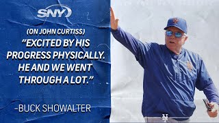 Buck Showalter on John Curtiss Excited by his progress physically  Mets Post Game  SNY [upl. by Ignatzia]