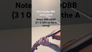 caasppsbac sound howtoplay on viola and violin the statetesting sound [upl. by Etnomal]