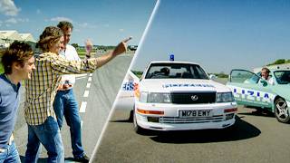 Iconic Police Car Challenge  Top Gear Classic [upl. by Jankell]