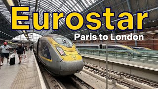 EUROSTAR Business Premier Class  Paris to London [upl. by Maroney917]