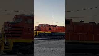 GWRR 4055 with special Genesee amp Wyoming paint scheme Columbus MS train [upl. by Gombosi]