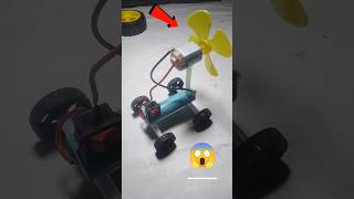 How to make DC motor car and air pressure 😱😱car 🚗 shots [upl. by Kuo]