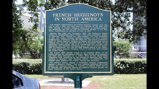 French Huguenots in North America Marker ReDedication [upl. by Kihtrak]