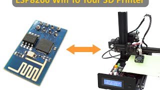 Hassle free 3D printing using ESP8266 [upl. by Nikral520]