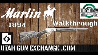 SHOT Show  2018 Marlins NEW 1894 CSBL amp Booth Walkthrough [upl. by Eisle]