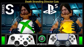 Death Stranding Xbox Series S vs PlayStation 5 Gameplay Comparison [upl. by Magdalena]