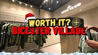 BICESTER VILLAGE DESIGNER OUTLET TOUR 2024  MENSWEAR EDITION [upl. by Hakeber]