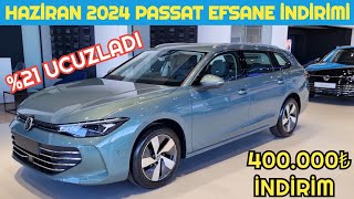 HAZİRAN 2024 YENİ VW PASSAT 400000₺ İNDİRİM KAMPANYASI [upl. by Nigen]