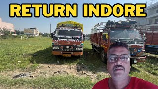 Indore Return ll Truck driver vlogs ll Indore [upl. by Juliana]