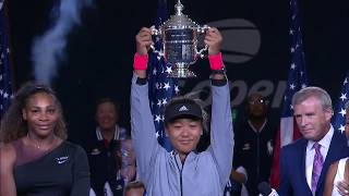 Naomi Osaka vs Serena Williams  US Open 2018 Final Extended Highlights [upl. by Emmeline]